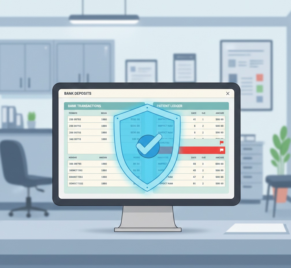 Automated system detecting suspicious transaction in dental practice